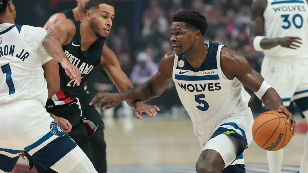 Hasil NBA: Minnesota Timberwolves Bekuk Portland Trail Blazers 118-114