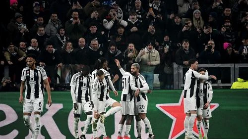 Juventus Lega Petik Kemenangan Pertama di Liga Champions